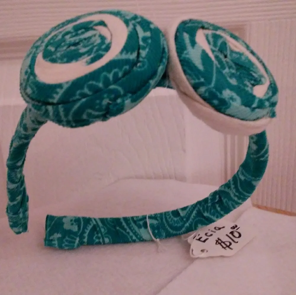 Blue and White Headband NWT
